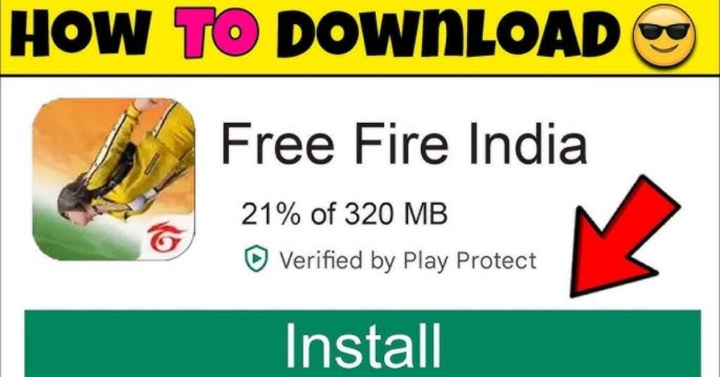 Free Fire India Installation